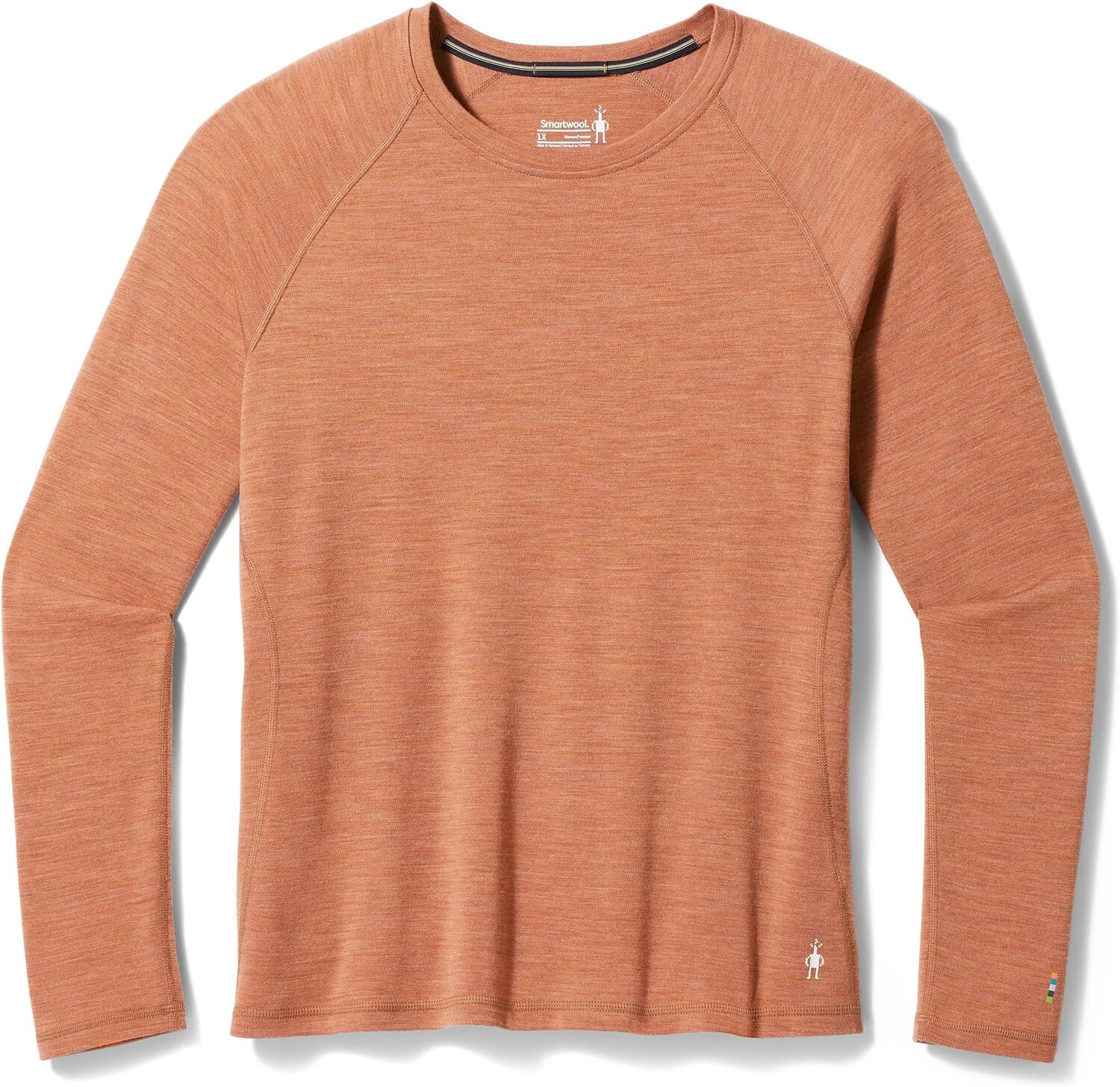 

Топ Smartwool Plus Size Classic Thermal Merino Base Layer Crew, цвет Copper Heather