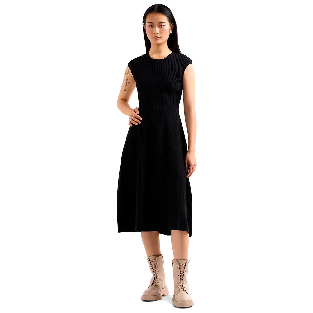 

Платье Armani Exchange XW000119_AF10352 sleeveless midi, черный