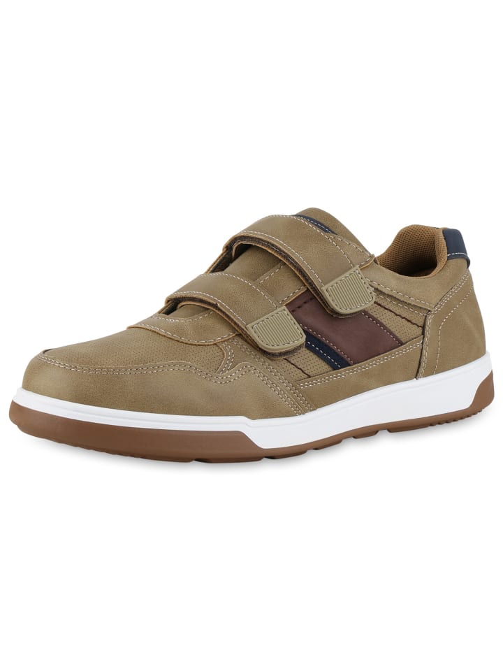 

Кроссовки на шнуровке VAN HILL, цвет khaki dunkelblau