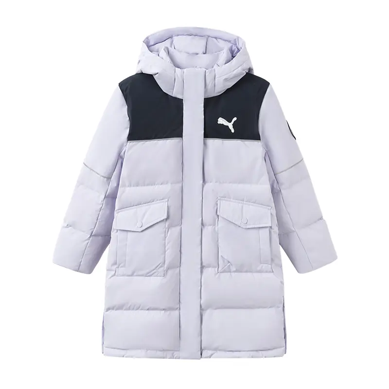 

PUMA Пуховик Sportstyle Series WISESHIELD LONG Pink Purple детский