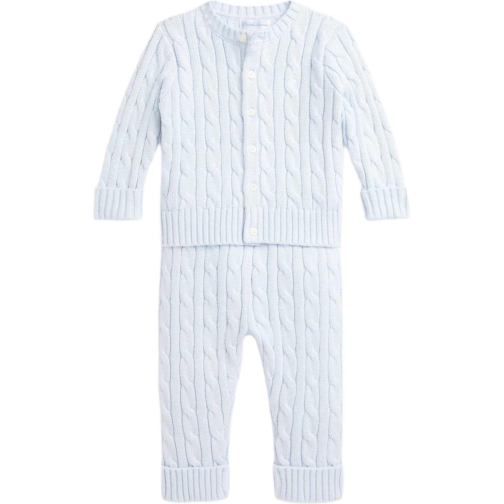 

Polo Ralph Lauren Casual Sportswear SS25 Ice Blue Infant And Toddler