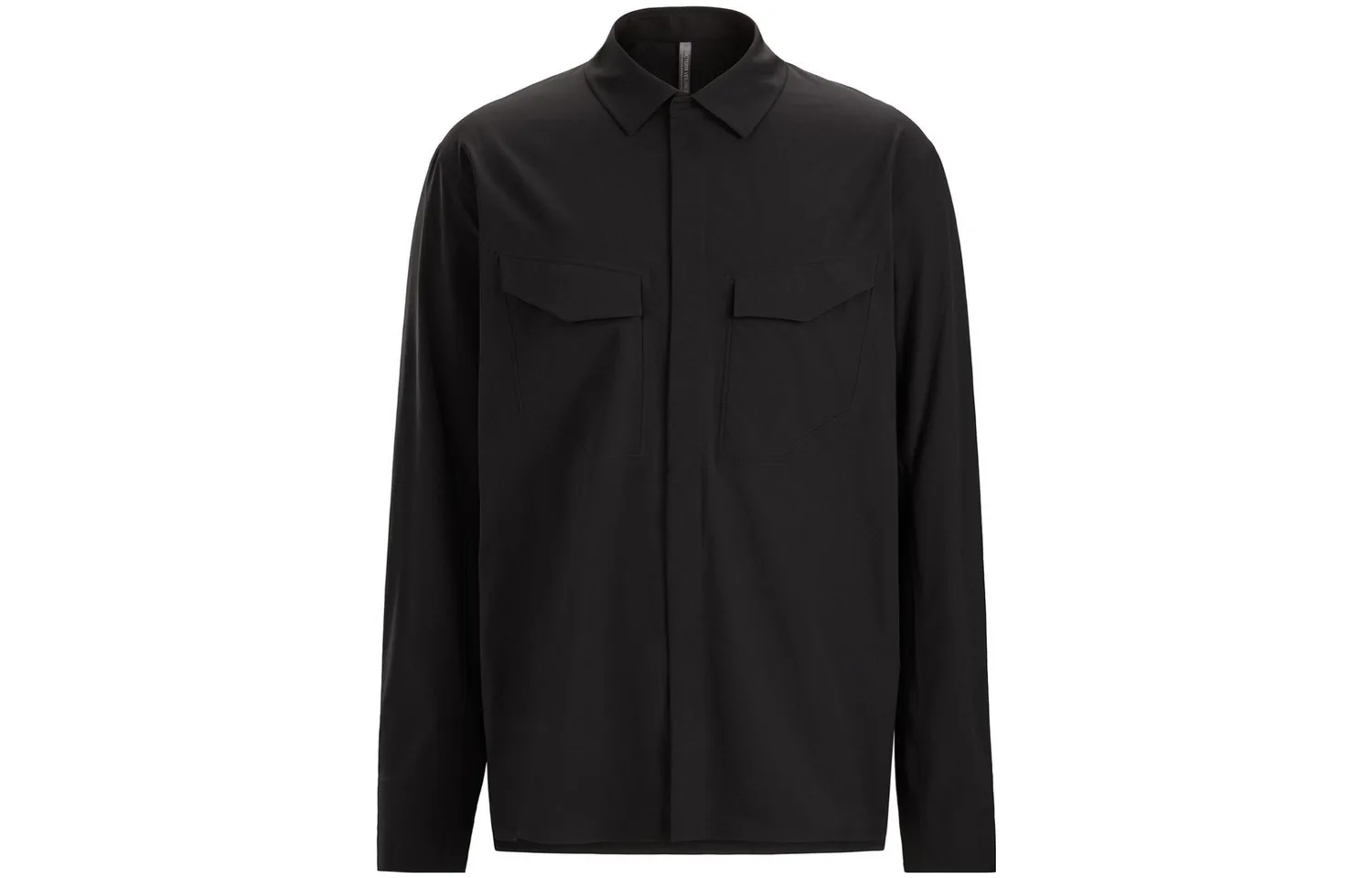 Veilance Field Ls рубашка мужская Arcteryx, Black Sapphire/Black Sapphire — фото 3