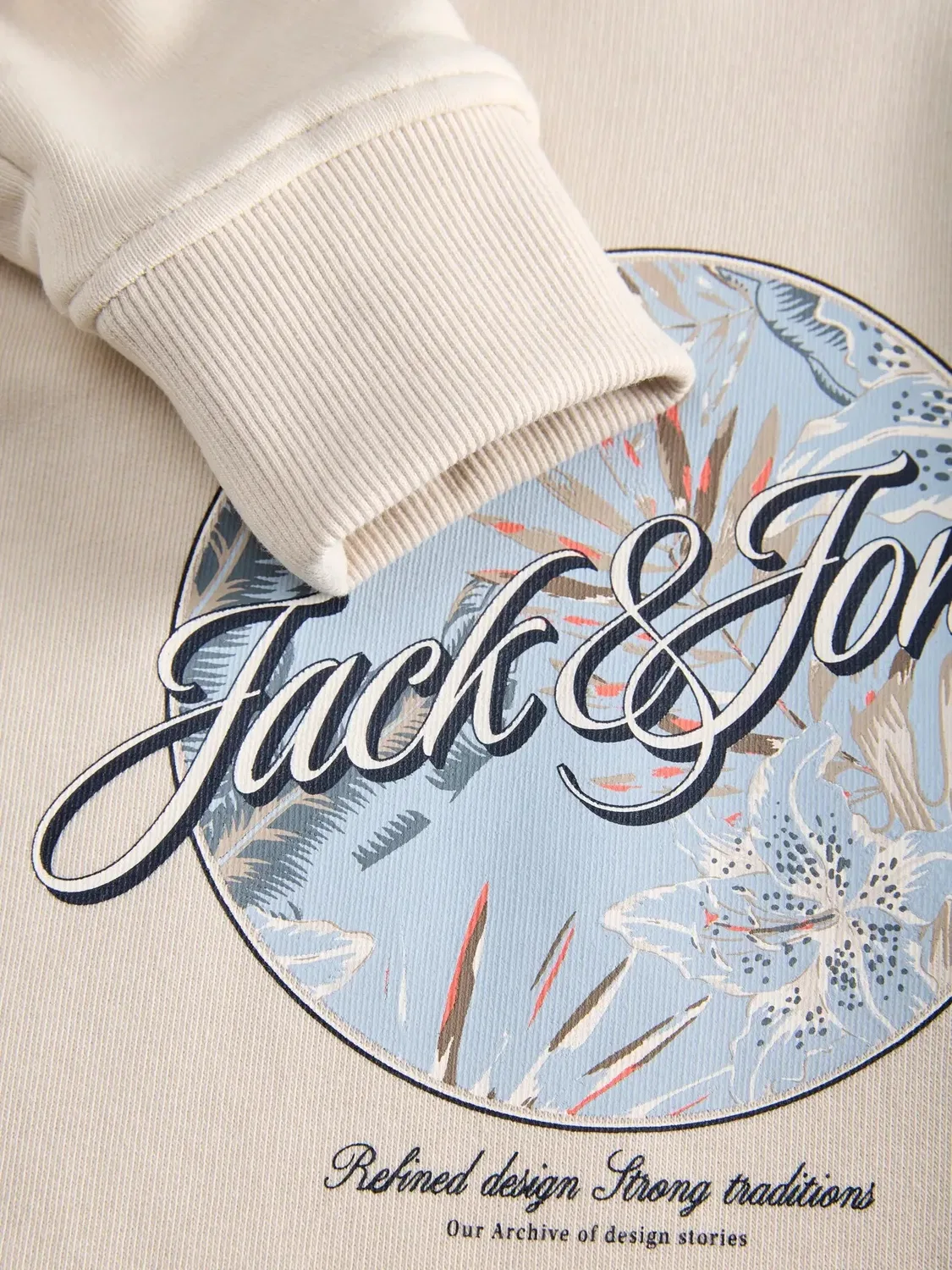 Свитшот детский JACK & JONES Junior, moonbeam — фото 3