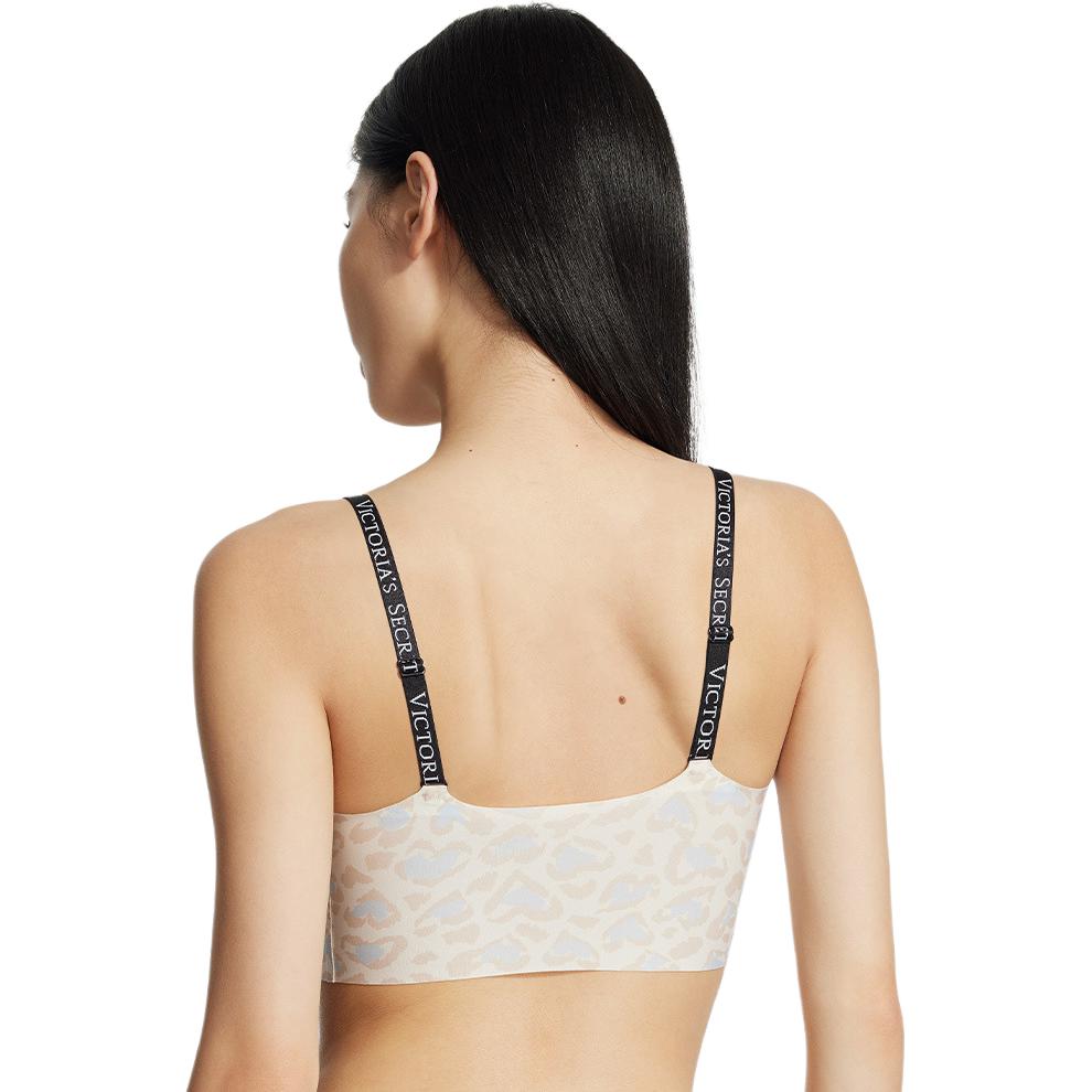 Купальник-боди Jelly Strip Camisole Series Victoria's Secret в сине-коричневом леопардовом принте — фото 4