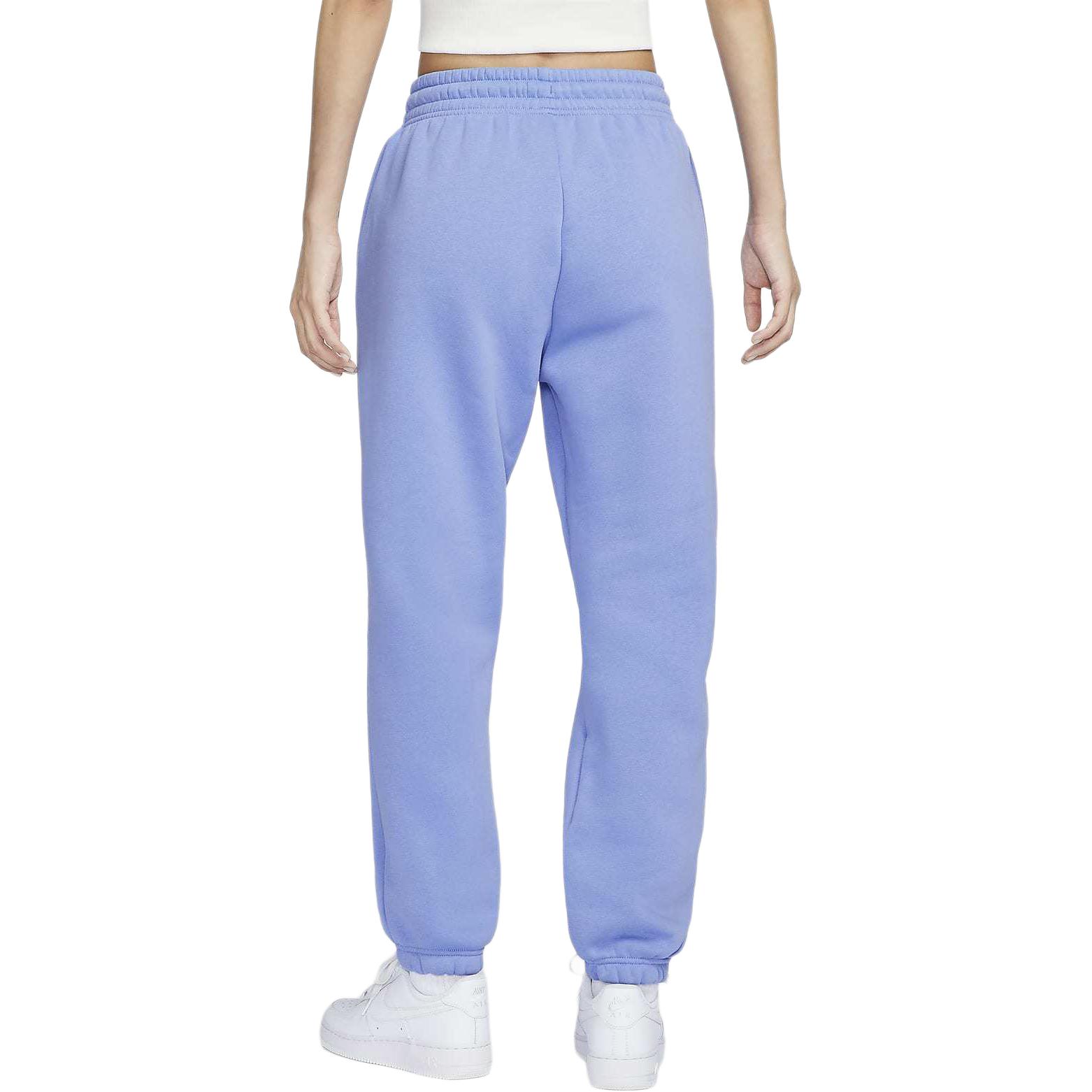 Nike Спортивные штаны Phoenix Fleece Casual, женские, Pulse Sapphire Blue/Sail White — фото 4