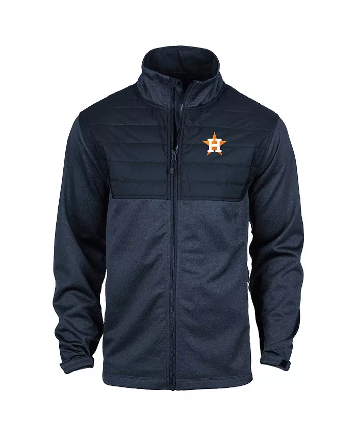 

Мужская худи с молнией Houston Astros Explorer в цвете heather navy Dunbrooke