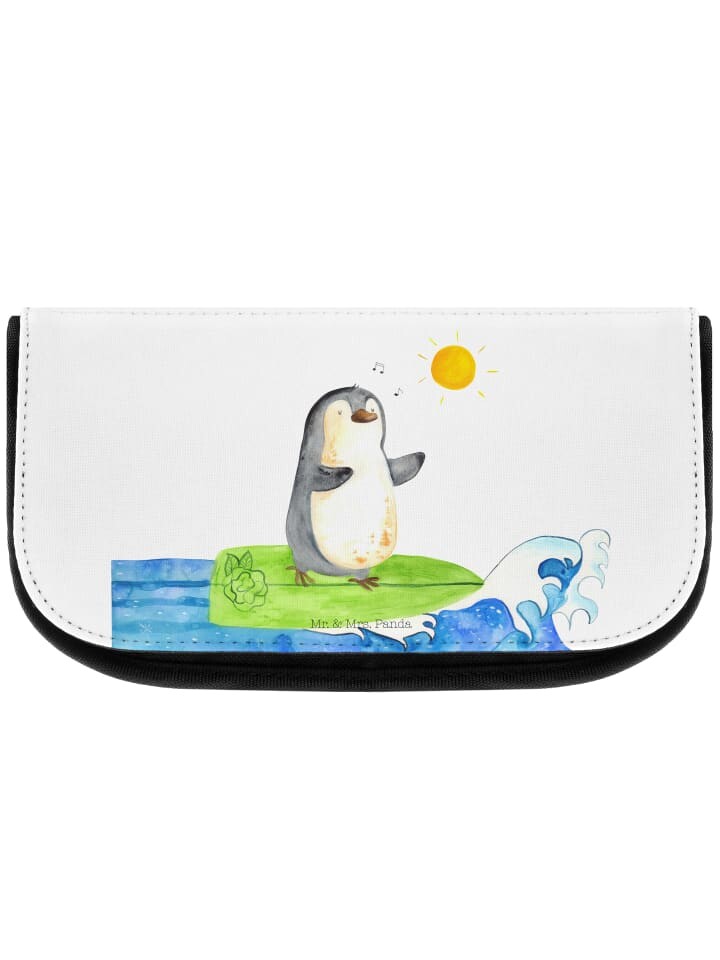 

Косметичка Mr & Mrs Panda Pinguin Surfer ohne Spruch, белый