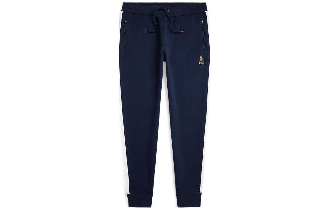 Polo Ralph Lauren Вязаные спортивные штаны мужские Navy Moderate Cuffed — фото 3