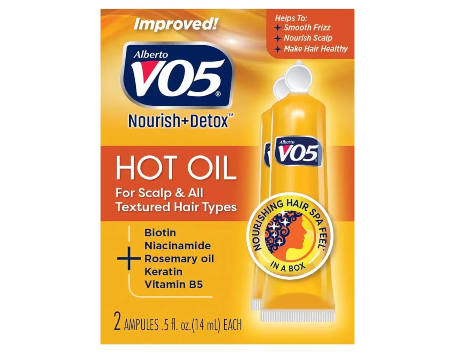 Масло для волос «Hot Oil Therapy Treatment» от Vo5 Alberto Vo5 — фото 2