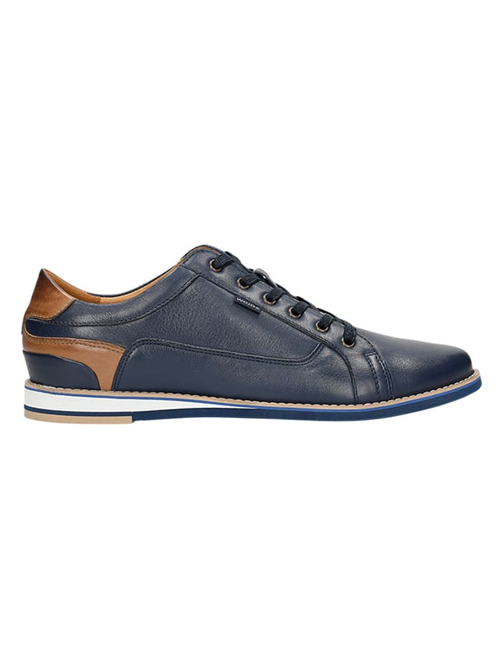 

Кроссовки на шнуровке Wojas Leder-Sneakers, цвет Dunkelblau/Braun, Коричневый, Кроссовки на шнуровке Wojas Leder-Sneakers, цвет Dunkelblau/Braun