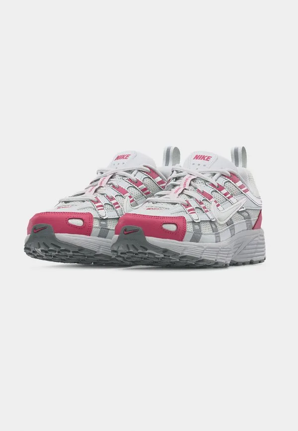 Кроссовки p 6000 со шнуровкой Nike Sportswear, Off White/Peony/Smoke Grey/Light Smoke Grey/White — фото 3