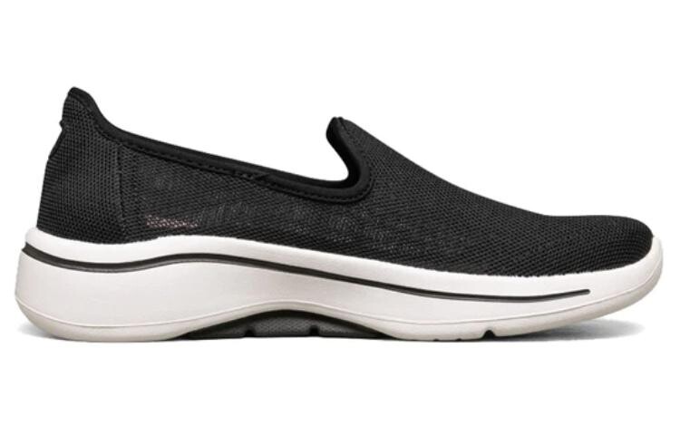 Слипоны Go Walk Arch Fit Slip-on женские с низким верхом, черные Skechers — фото 2