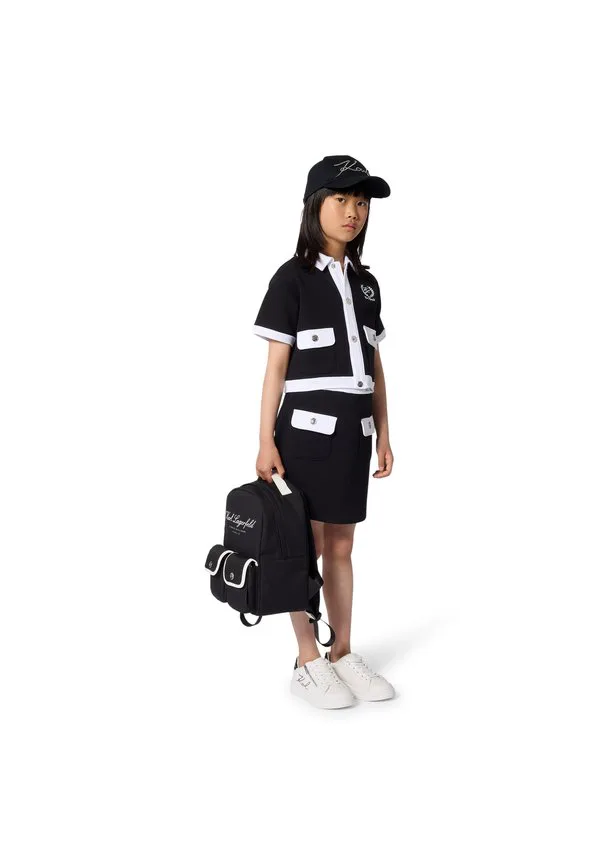 Мини-Юбка Karl Lagerfeld Kids, Black
