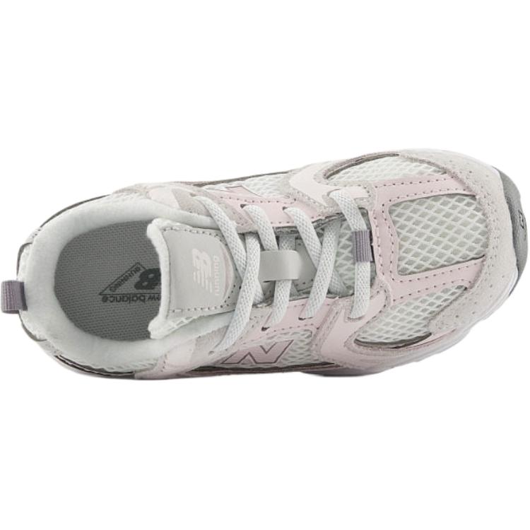 Кроссовки New Balance 530 для малышей, серые с розовым — фото 4