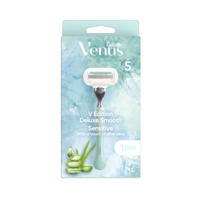 

Venus v edition deluxe гладкая чувствительная бритва Gillette