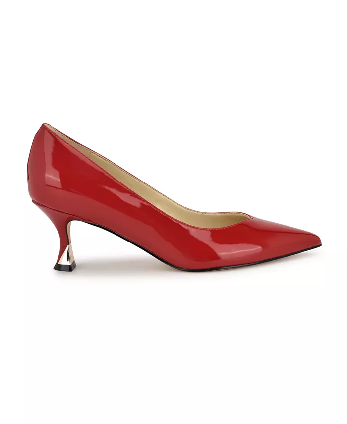 Женские туфли Ariella на каблуке-рюмочке Nine West, красный — фото 2
