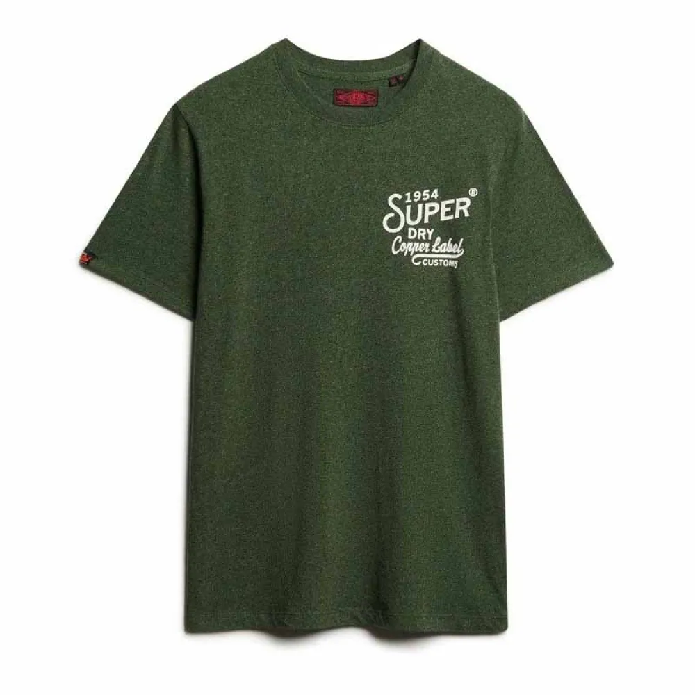 

Футболка с коротким рукавом Superdry Copper Label Relaxed, зеленый