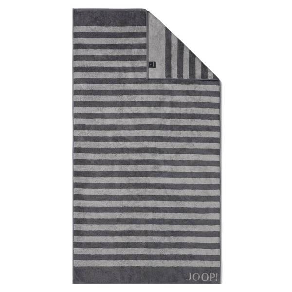 

Полотенце для душа Joop! Classic Stripes, 150x10x80 см, антрацитовый