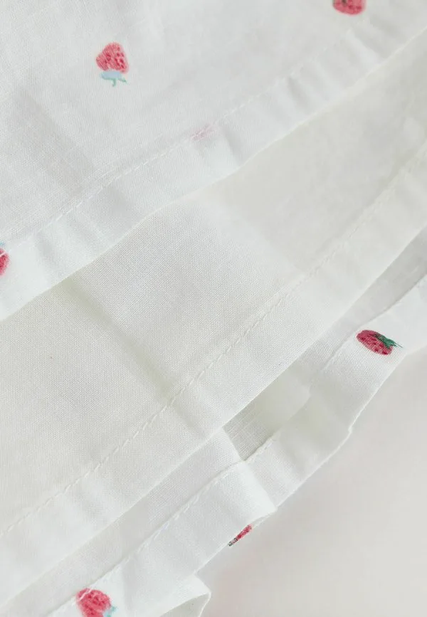 Детское платье-трансформер стандартного кроя. Next, Pink Strawberry Crochet — фото 4
