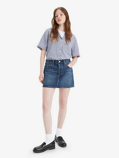 

Юбка Icon Levi's, цвет Lost Peace Of Mind - Dark Wash