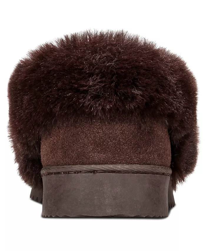 Женские уютные тапочки-кроксы Lolaa, созданные для Macy's Style & Co, коричневый — фото 2
