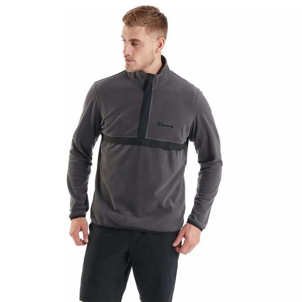 

Флис Berghaus Aslam Micro Polartec half zip, серый