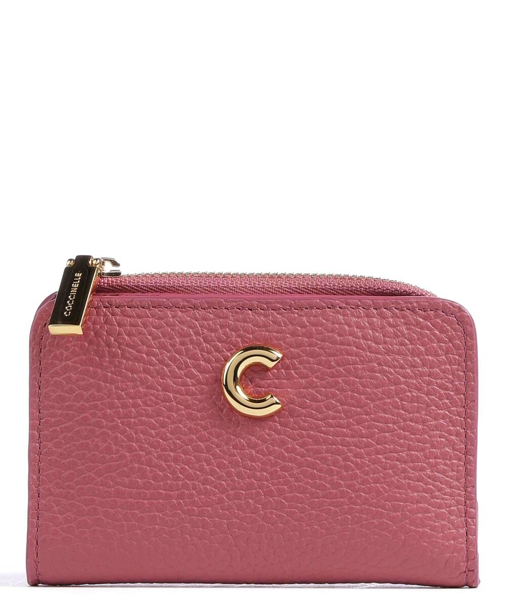 

Кошелек Kelsey из зерненой кожи Coccinelle, розовый