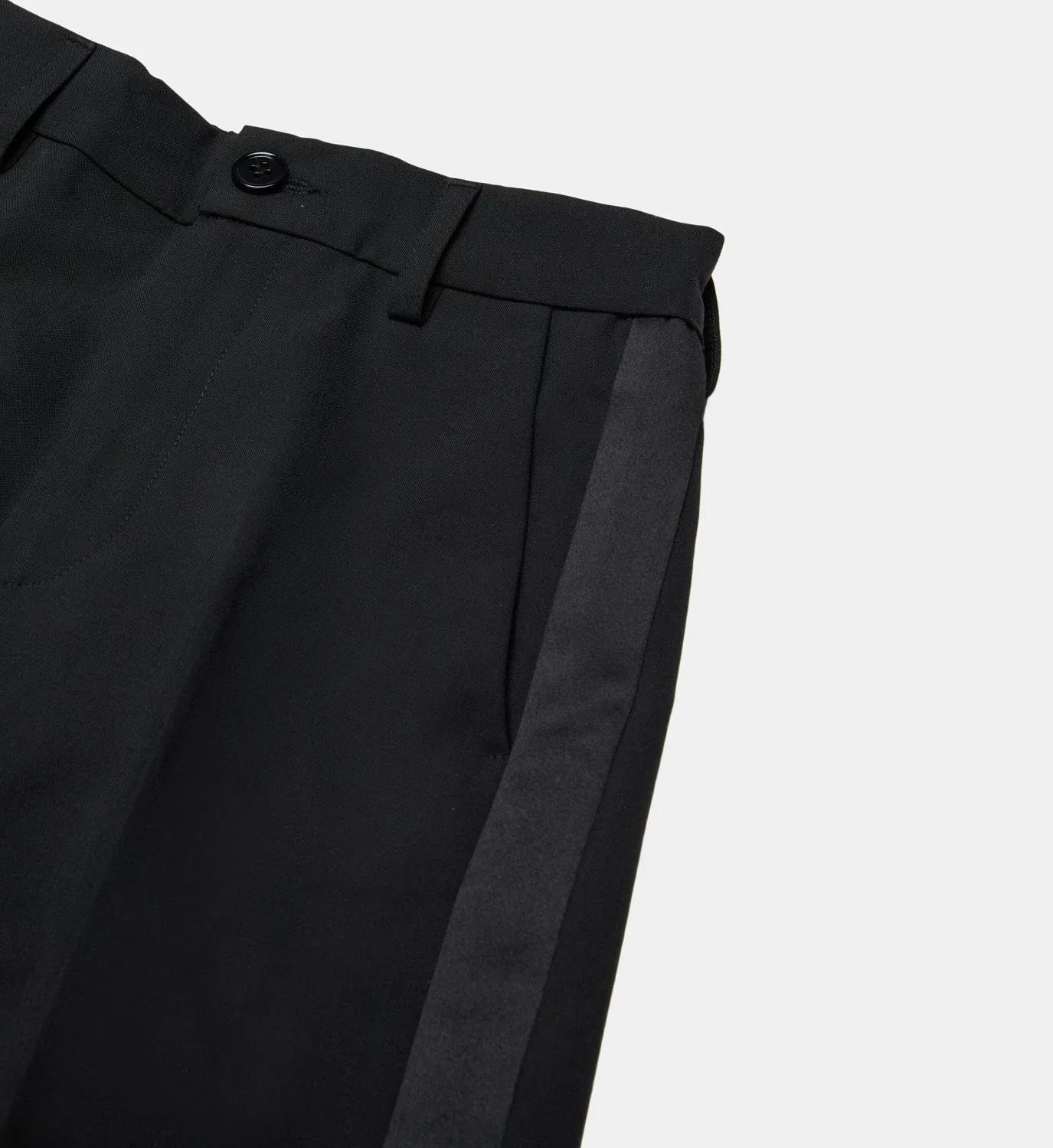 Официальные брюки с боковой полосой MM6 Maison Margiela, черный — фото 4