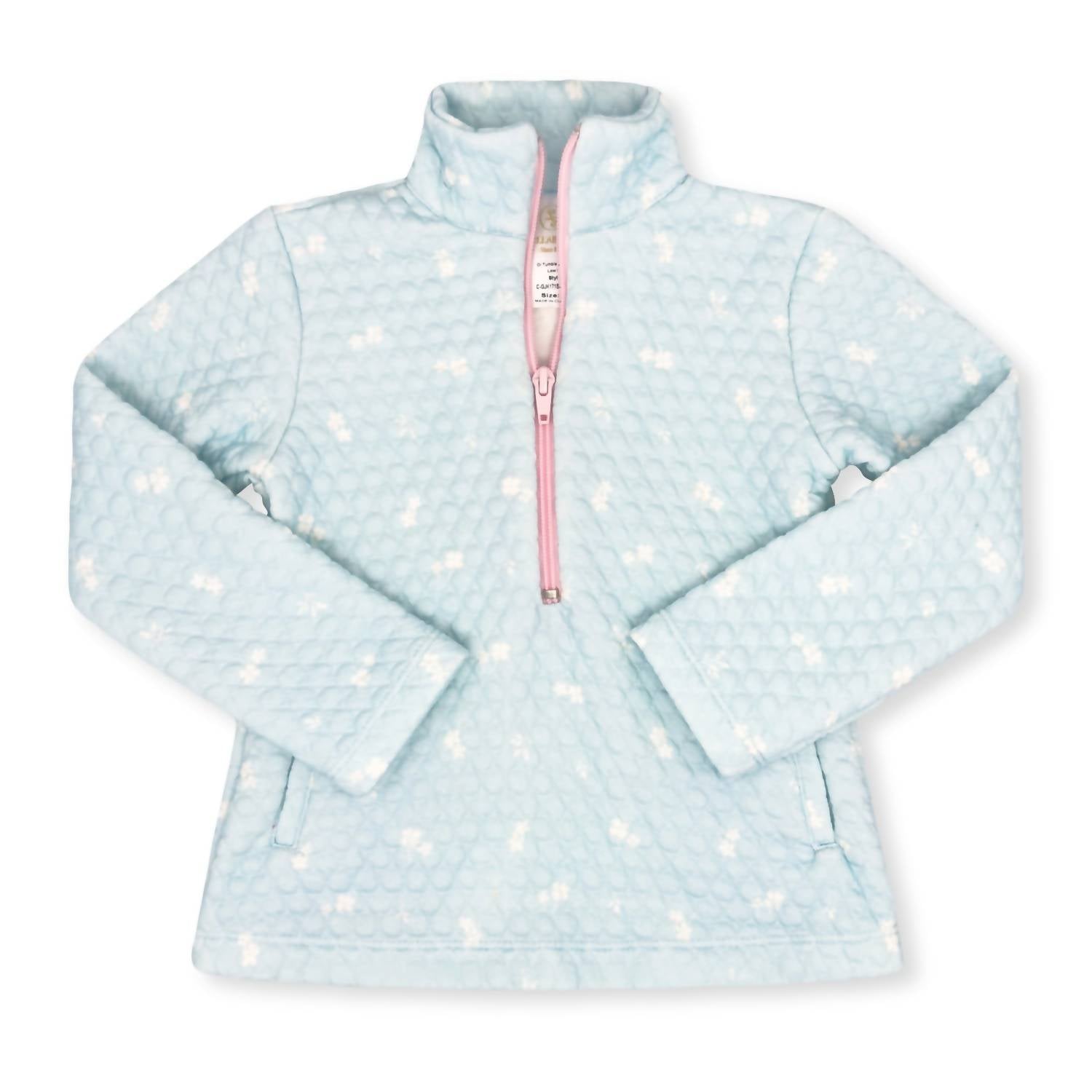 

Куртка для девочек Heather Half Zip в цвете Foster Blue Lullaby Set