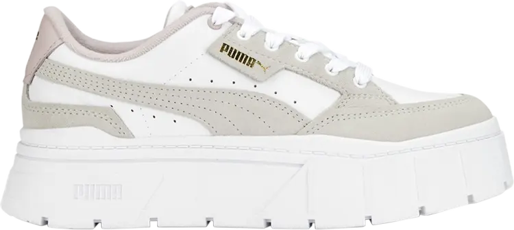 

Кроссовки Wmns Mayze Stack 'Terry - White Chalk Pink', серый