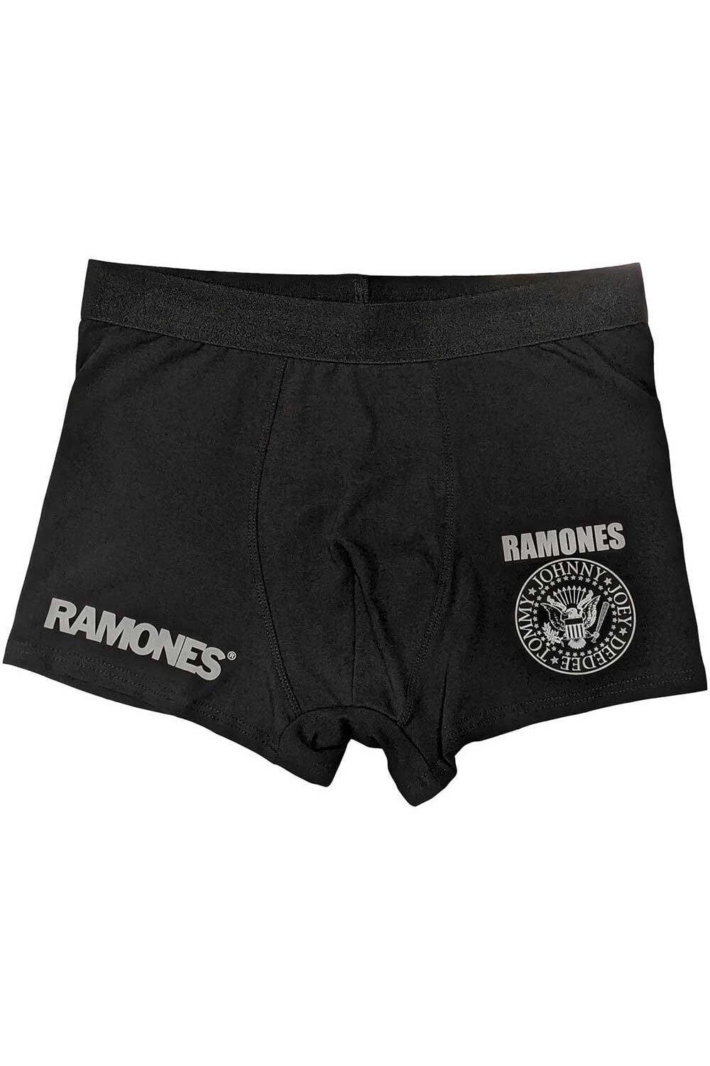 

Боксерские шорты с президентской печатью Ramones, черный