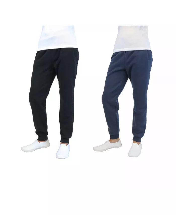 

Мужские утепленные спортивные брюки Slim-Fit, 2 пары Galaxy By Harvic, мультиколор