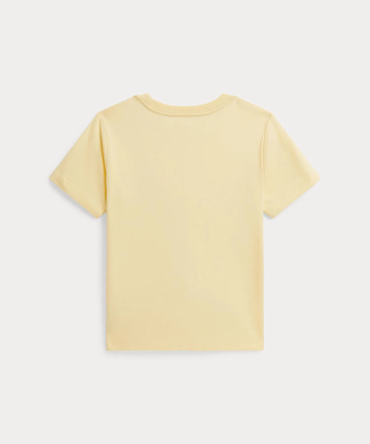 Детская футболка POLO RALPH LAUREN с логотипом и принтом жёлтая — фото 2