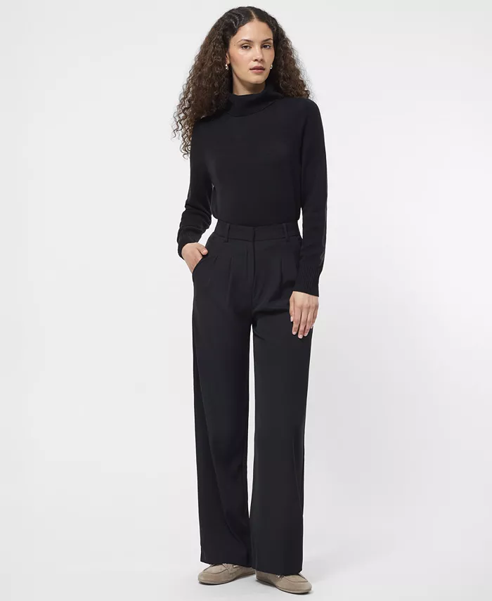 

Женские брюки Harrie Wide Leg French Connection, черный