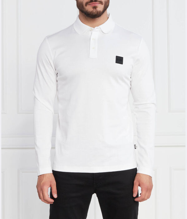 

Поло Boss Essential Regular Fit, белый