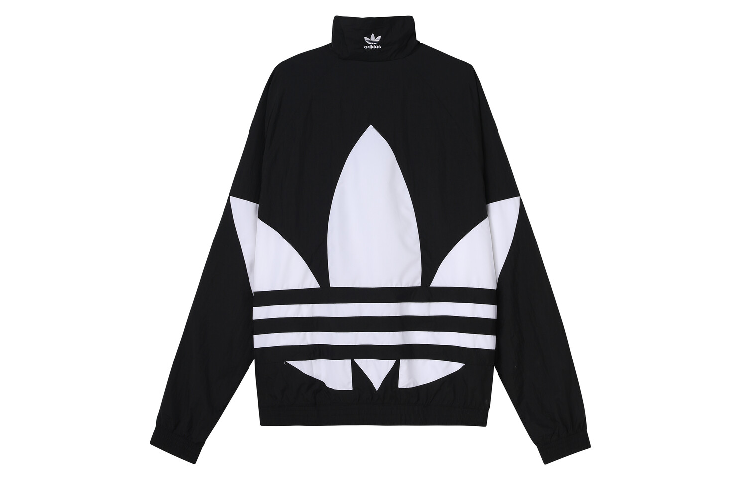 Куртка Adidas Originals Big Trefoil, черный — фото 2