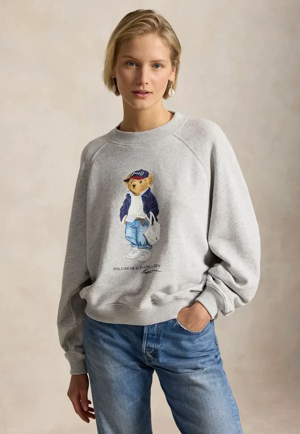 

Легкая флисовая толстовка с круглым вырезом polo bear Polo Ralph Lauren, Light Smoke Heather, Серый, Легкая флисовая толстовка с круглым вырезом polo bear Polo Ralph Lauren, Light Smoke Heather