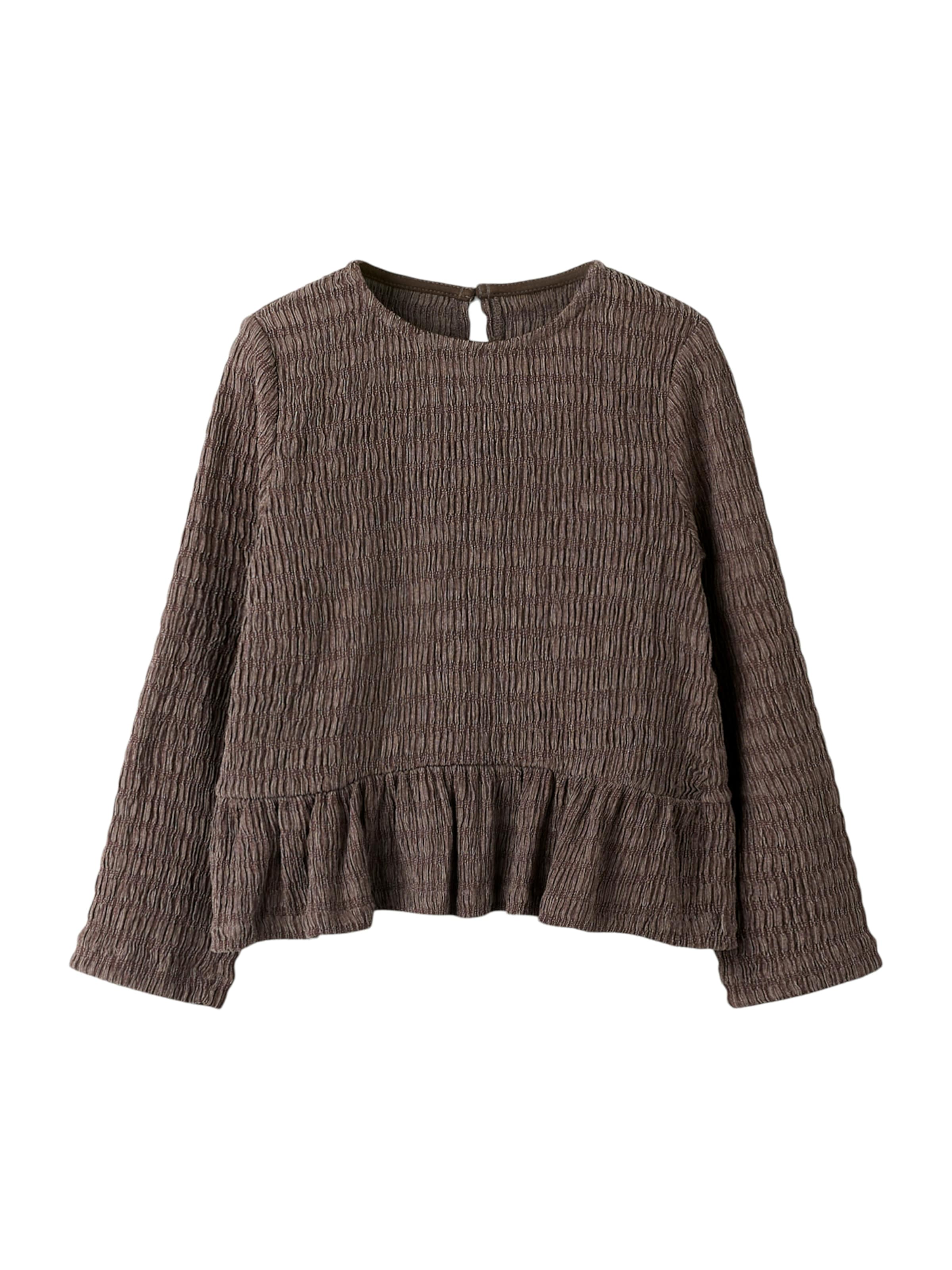 

NAME IT Лонгслив 'NKFBIKKA' в цвете Taupe