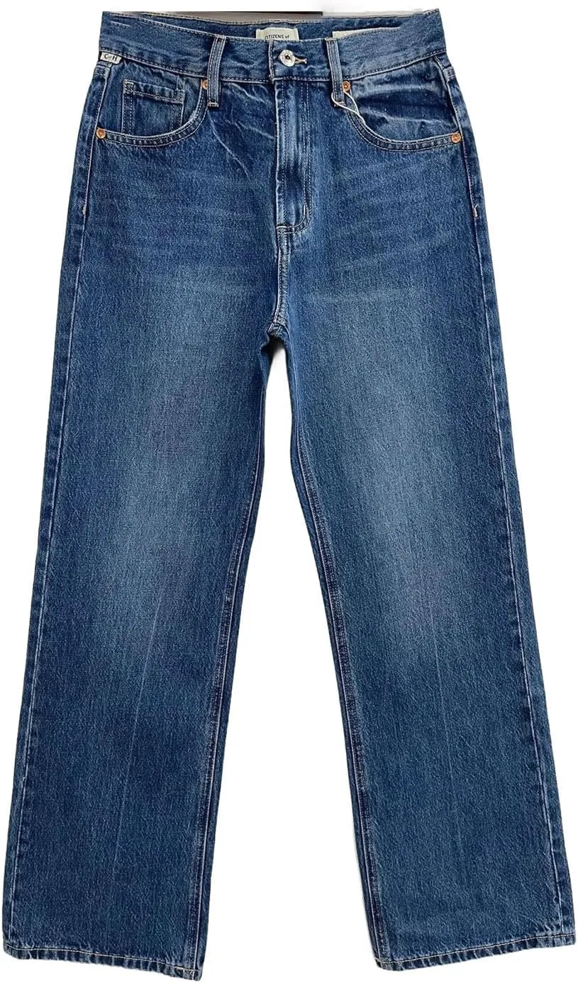 

Женские джинсы High Waist Wide Leg Flare Denim Pants черные и синие