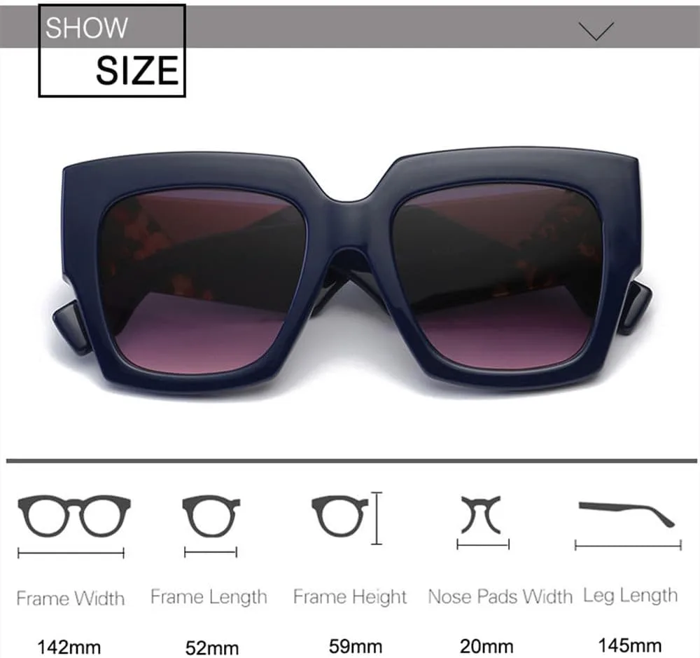 

Модные солнцезащитные очки для женщин в винтажном стиле с большой оправой, ретро-очки для женщин, очки с защитой от УФ-излучения UV400 HHZZYVY, White-red