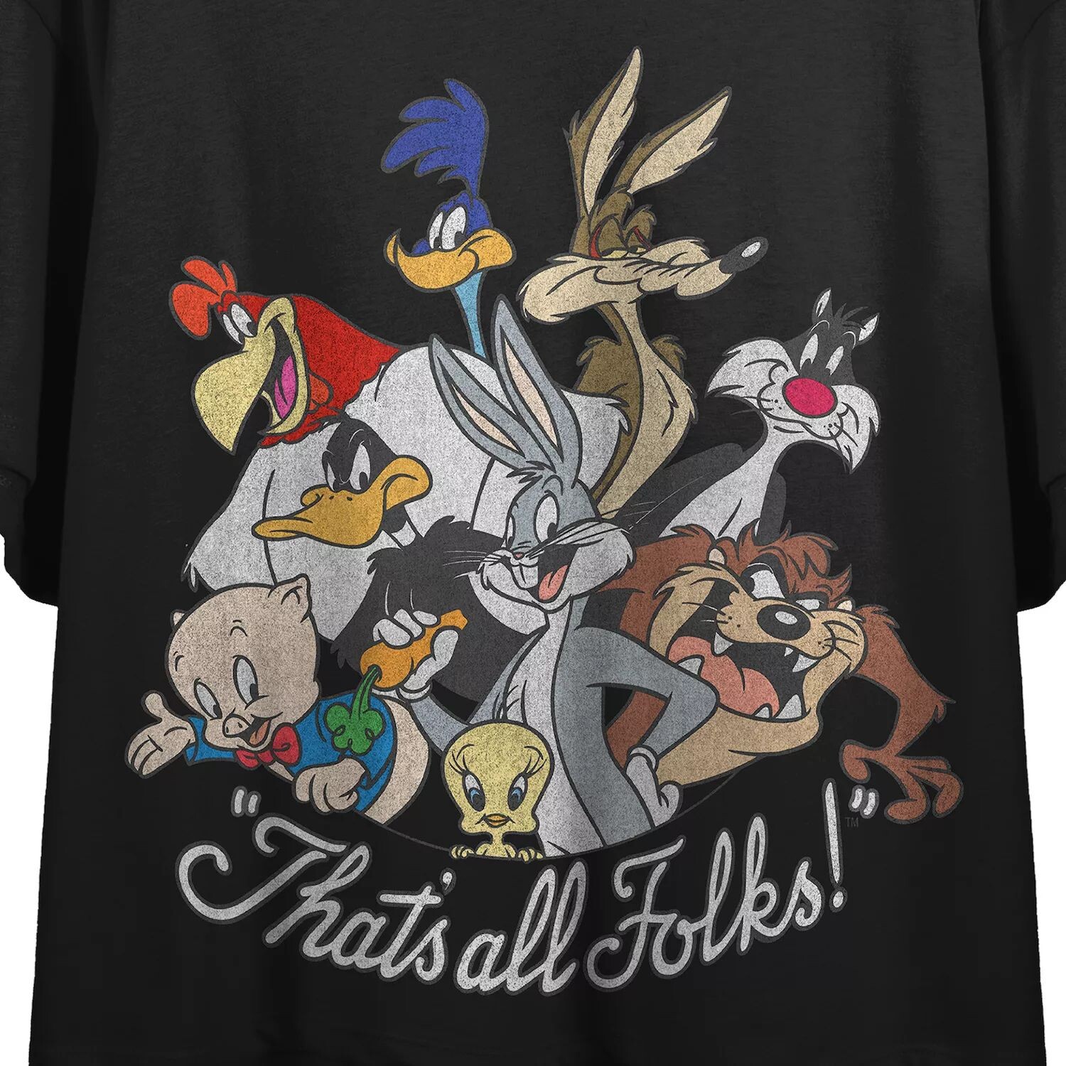 

Укороченная футболка с рисунком Looney Tunes для детей Licensed Character