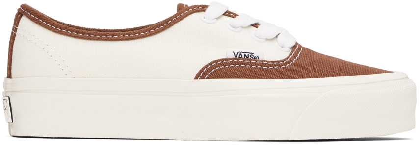 

Кроссовки Off-White & Brown Authentic Reissue 44 Vans, Lx coffee, Белый, Кроссовки Off-White & Brown Authentic Reissue 44 Vans, Lx coffee