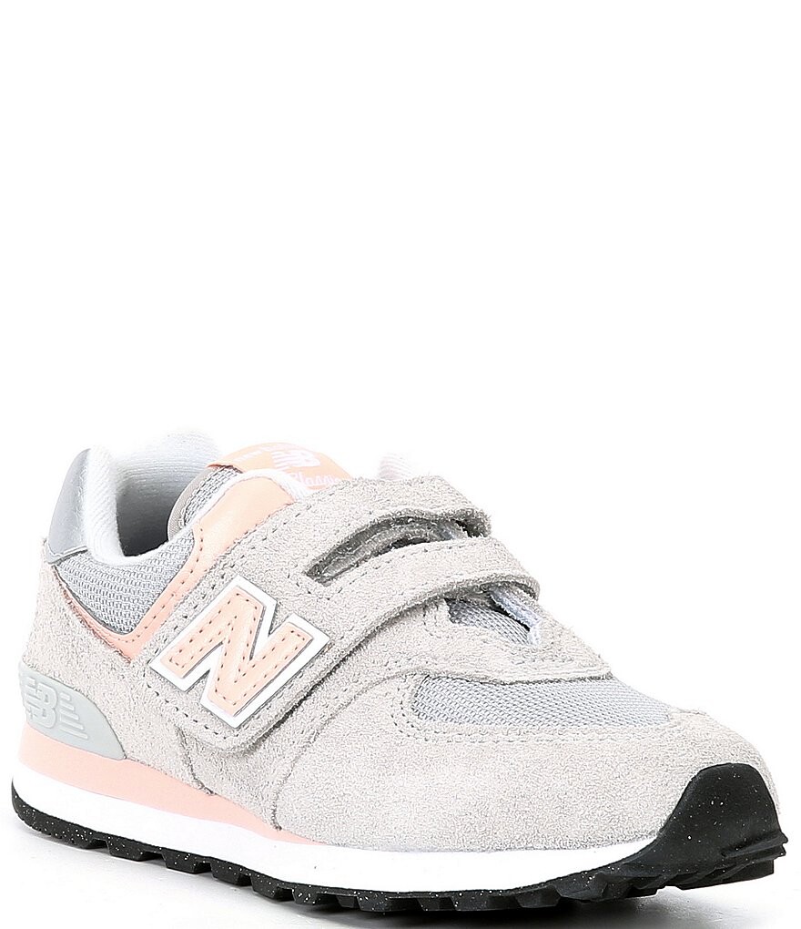 

Кроссовки New Balance для девочек 574 (для малышей), серый