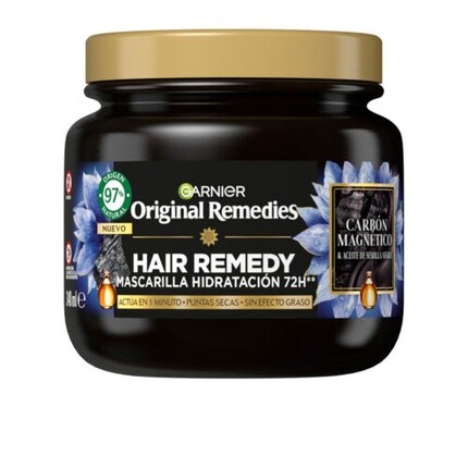 

Магнитная угольная маска Original Remedies для волос 340мл, Garnier