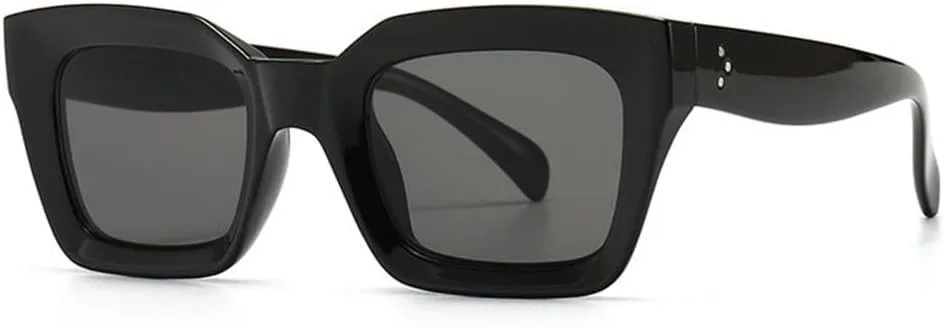 

Модные солнцезащитные очки «кошачий глаз» для женщин, ретро, ​​сине-фиолетовые, женские, для маникюра, солнцезащитные очки UV400 для мужчин TYUVIVO, Champagne Tea