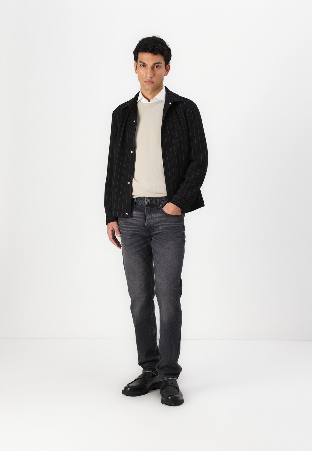 

Джинсы облегающего кроя SLIM Guess Jeans, черный
