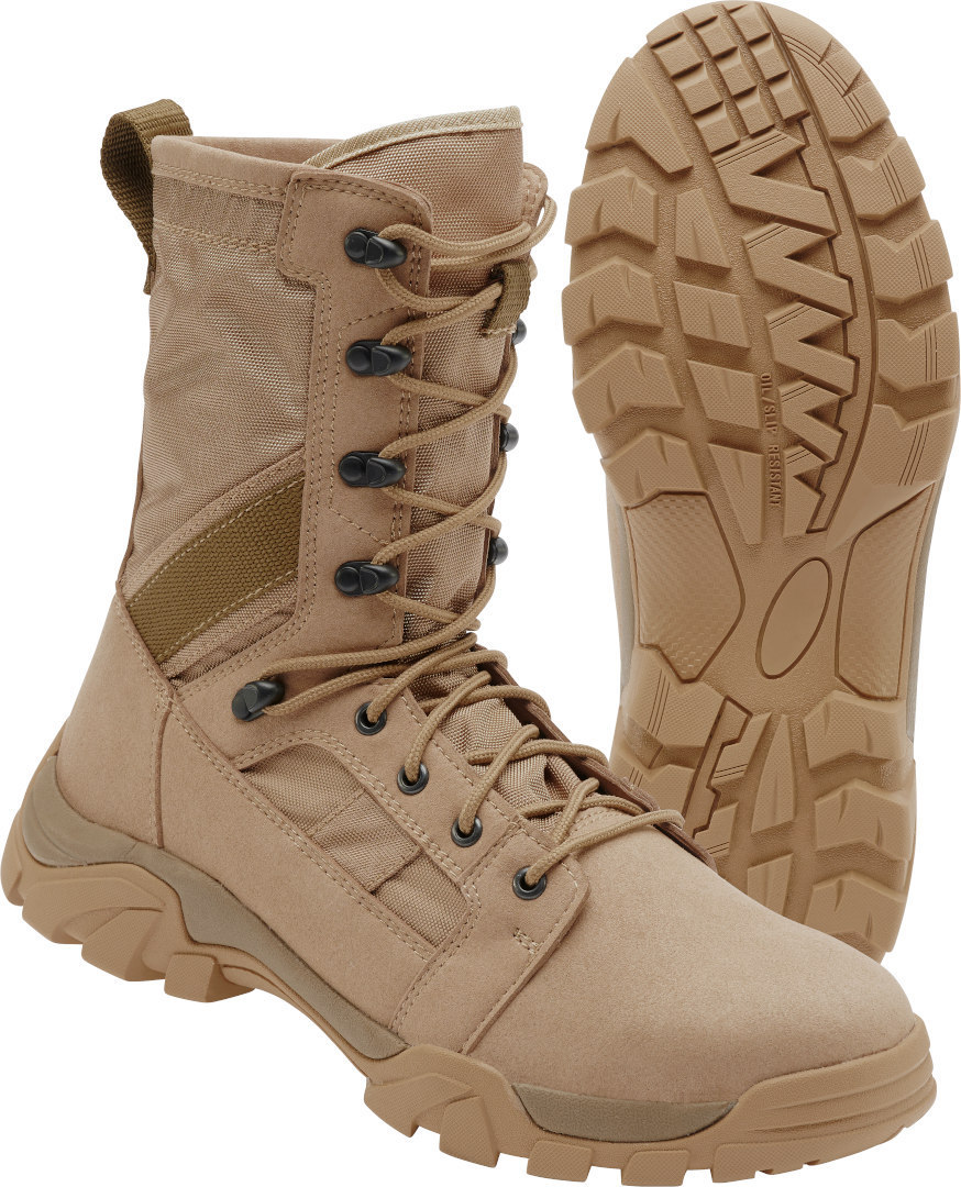 

Ботинки Brandit Defense Boots, бежевый