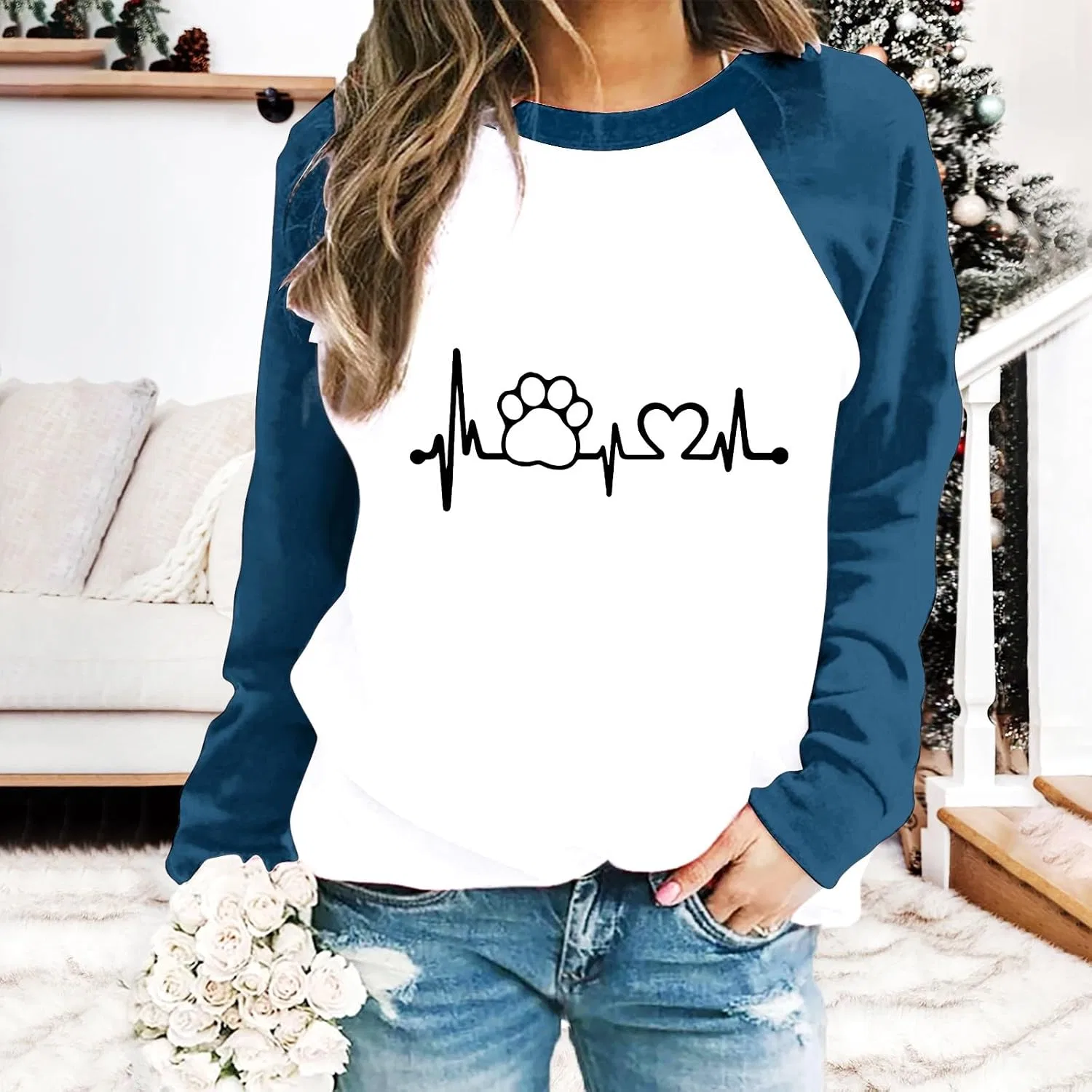 Блуза женская Casual Women's Warm Blouse — фото 3