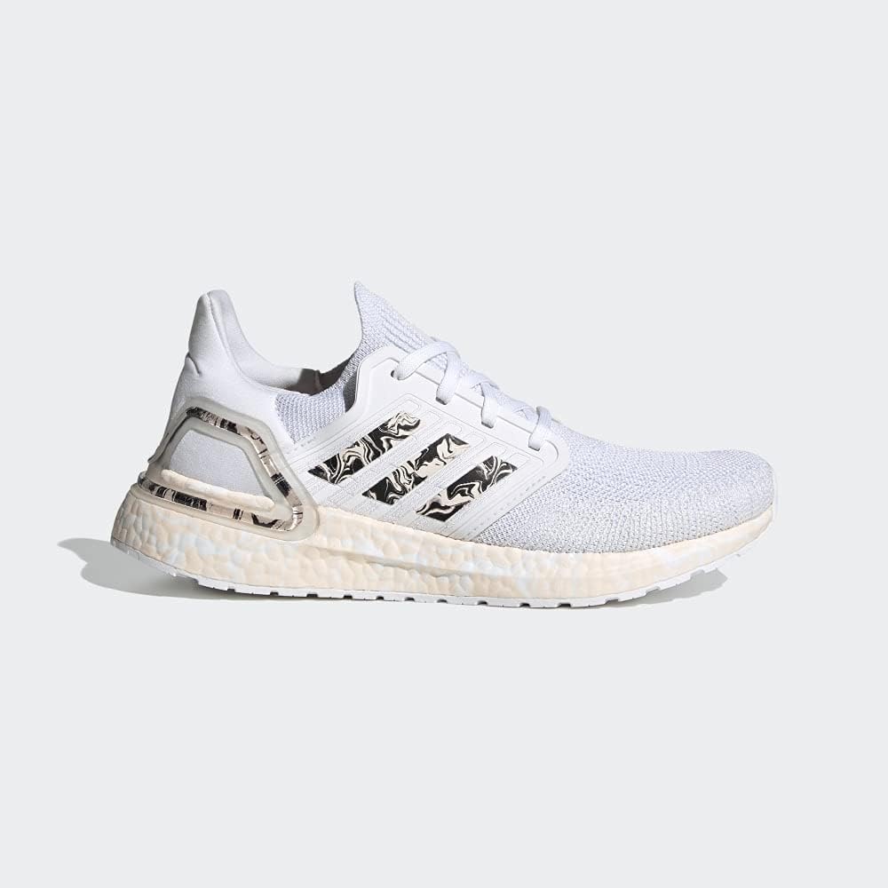 Мужские кроссовки Adidas Ultraboost DNA, белый/розовый/черный — фото 3