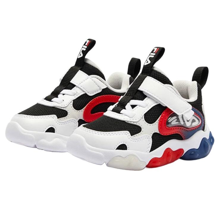 FILA KIDS Детские тренировочные туфли Paw Light Shoes Breathable Low top черный FILA белый для малышей — фото 3